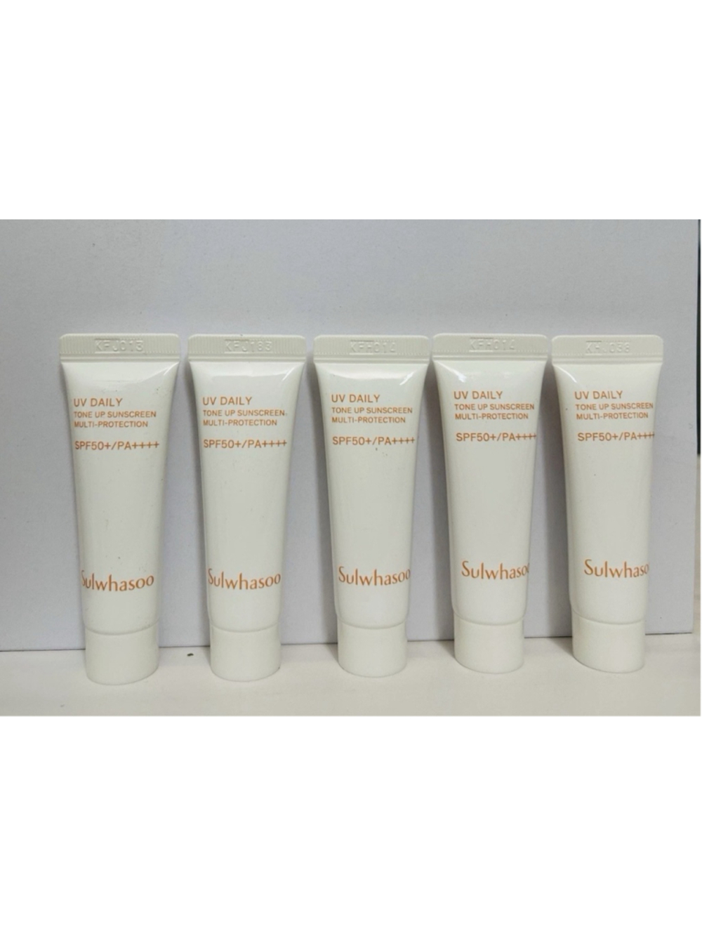 SULWHASOO UV Daily TONE UP Sunscreen 10ml x 5 pcs = 50ml SPF50+ PA++++ K-beauty